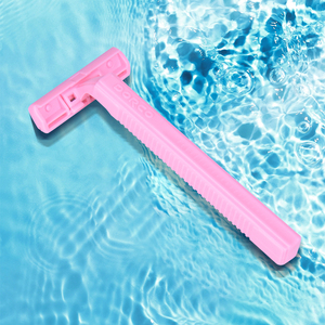 Giá Rẻ Giá Phụ Nữ Sử Dụng Cạo Râu Dao Cạo 5Pcs Đóng Gói Đôi Lưỡi Cố Định Đầu Dùng Một Lần Hướng Dẫn Sử Dụng Dao Cạo - Product Image 5