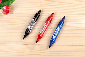 Office Daily Use Double Head/point Jumbo Big Permanent Marker <b>Pen</b> - Product Image 3