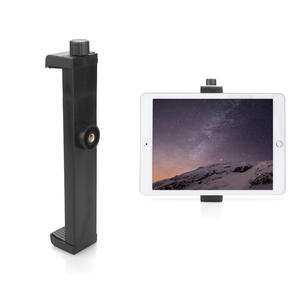 Clip de Cabeza Plana con Doble Orificio para Tornillo de 1/4'', Soporte Giratorio de 360 Grados para Tablets y Teléfonos de 6.3 a 9.4 Pulgadas - Product Image 4