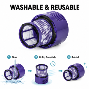 Filtro HEPA al por Mayor para Aspiradoras <span class=keywords><strong>Dyson</strong></span> <span class=keywords><strong>V10</strong></span> SV12 <span class=keywords><strong>Cyclone</strong></span> Serie DY-969082-01 Compatible con <span class=keywords><strong>V10</strong></span> Absolute Animal Motorhead Total Clean - Product Image 3