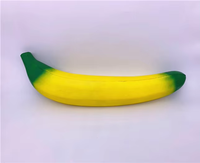 Jouet Squishy Écologique Géant en Forme de Banane, Doux, à Remontée Lente, en PU, Anti-Stress