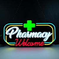 Winbo Drop Shipping kustom tanda Neon pernikahan acara pesta Cafe Store Mall toko dekorasi rumah Bar farmasi tanda lampu Neon