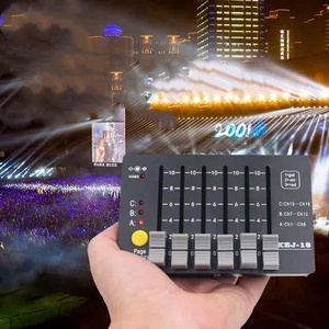 Consola Controladora DMX Compacta Mini con Entrada y Salida XLR, Audio Mono, 16 Canales, Voltaje Amplio AC100 a 240V para Escenario - Product Image 2
