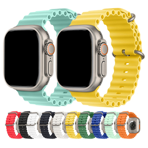 Bande de silicone Ocean pour <span class=keywords><strong>Apple</strong></span> <span class=keywords><strong>Watch</strong></span> Series Ultra 2 - Product Image 5