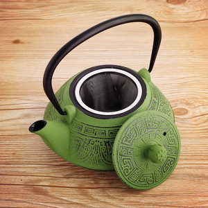 750ml <strong>Teapot</strong> SS <strong>Infuser</strong> Cast Iron Tea Pot Kitchen Usage Kungfu Tea Maker <strong>Teapot</strong> - Product Image 2