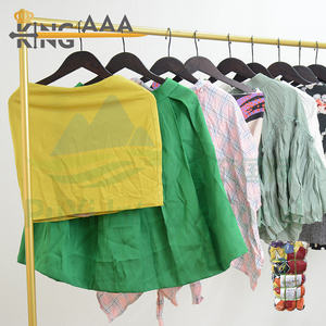 กระโปรงสั้นผ้าฝ้าย Puyi เสื้อผ้า<span class=keywords><strong>มือ</strong></span>สองจากญี่ปุ่น - Product Image 3