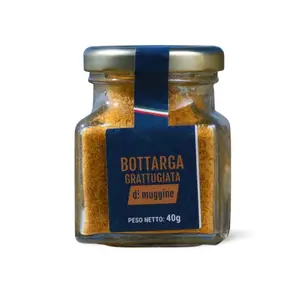 Uitzonderlijke Kwaliteit Italiaanse Mul-Kuit-70G Pot Geraspte Bottarga | Traditie En Uitmuntendheid Gecombineerd