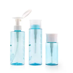 JX paketi makyaj çıkarıcı ambalaj toksik olmayan boş kozmetik pompalı sprey şişe plastik pet şişe üreticileri