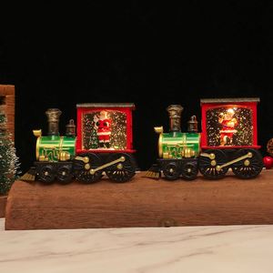Nuevas Decoraciones Navideñas, Tren Luminoso con Agua, Pequeñas Linternas, Tren Thomas, Linternas Navideñas - Product Image 3
