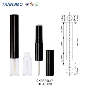 Tubos de Lápiz Labial Personalizados 2 en 1, Tubos Vacíos para Brillo Labial, Envase Único para Brillo Labial de 6 ml, Tubos Dobles Vacíos para Lápiz Labial y Brillo Labial - Product Image 3