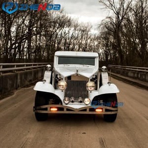 Latest Customized Coffin Cart Electric Funeral Horse Buggy Funeral Hearse Vintage Funeral Car for Sale - Product Image 6