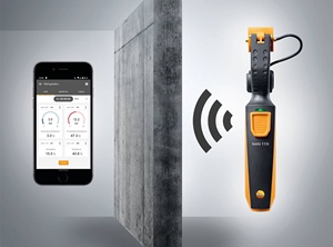 Nouveau thermomètre à pince <span class=keywords><strong>Testo</strong></span> 115i 0560 2115 02 exploité via Smartphone portée jusqu'à 100 m - Product Image 3