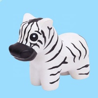 Balle anti-stress en forme de vache douce Commande en gros Articles promotionnels Cadeaux d'entreprise Soulagement de l'anxiété Jouet à presser