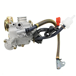 Kit de remplacement de carburateur, filtre à air et collecteur d'admission pour moteur de <span class=keywords><strong>scooter</strong></span>, VTT, cyclomoteur, kart GY6 50/49CC 4 temps (inclut le carburant) - Product Image 4