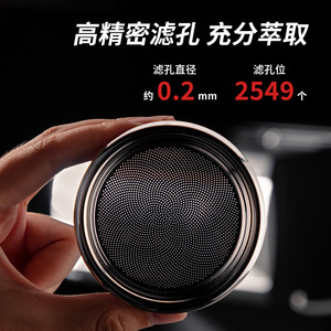 ตะแกรงกรองกาแฟสแตนเลสขนาด 58 มม. สำหรับเครื่องชงกาแฟเอสเพรสโซ - Product Image 2