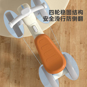 Mini tricycle pour tout-petits, vélo à quatre roues, vélo d'équilibre pour bébé, tricycle pour enfant, jouet à roulettes, apprendre à marcher - Product Image 3