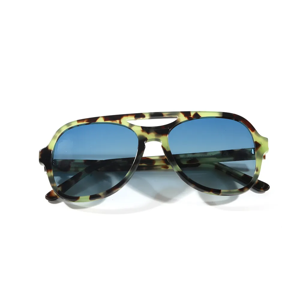 GS5811 Wholesale Luxury Sunglasses 2022 Designer Double Bridge Polarized Acetate Sunglasses Men Women