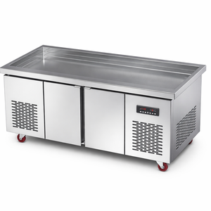 Refrigerador Exhibidor de Alimentos de Acero Inoxidable 201, con Cubierta de Vidrio, para Catering Comercial, Superventas - Product Image 4