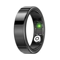 Anneau intelligent à taille ajustable, moniteur de santé, suivi du rythme cardiaque et du sommeil, synchronisation sans fil avec application, ajustement confortable, style unisexe