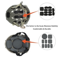 Vente en gros de coussinets de casque universels, casque de sécurité respirant, Kits de rembourrage en mousse de remplacement, accessoires, tapis