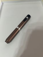LVXIAN V2 Bolígrafo Metálico de Belleza con Vial de Vidrio y Tapón de Goma, Operación Manual, Seguro y Ecológico, Opción de Un Solo Uso