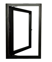Ventanas Abatibles de Aluminio de Lujo Modernas Penjoy Premium con Aplicación Exterior y Resistencia a la Presión del Viento