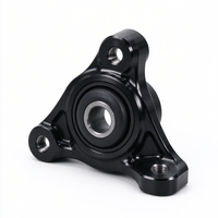 Support moteur arrière en aluminium 6061 usiné CNC sur mesure, support de montage moteur, pièce automobile de performance pour la course