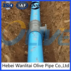 Großer Durchmesser Wasser Kunststoff PVC-Rohr PVC-O Landwirtschaft liche Bewässerung Entwässerung Kunststoff Wasser rohr Preis