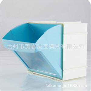 Flip Down <b>Shoe</b> Cabinet <b>Storage</b> Box Stackable Plastic Organizer Dustproof Side Opening Rectangle Standing Type - Product Image 4