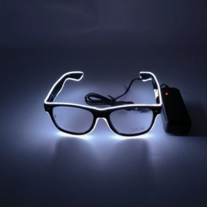 Occhiali LED Luminosi con Effetto Lampeggiante per Feste di Halloween, Natale e Capodanno - Product Image 3