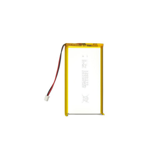 High Capacity 1260110 3.7V 10000mAh Lithium Polymer Battery Rechargeable Li-Po Battery for LED Light Power Bank