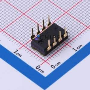 YDD04LS2 DIP Switch Through hole Component (THT) Switch 4 2.54mm Black - Product Image 2