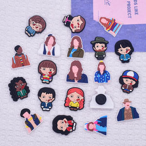 American Drama <span class=keywords><strong>Academy</strong></span> Cro Charms PVC Cartoon Shoe Boucle décorative avec accessoire floral pour l'amélioration des chaussures - Product Image 2