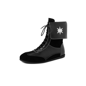 Bán Buôn Thiết Kế Mới 2025 Của Phụ Nữ Ngắn Khởi Động Vòng Đầu Phía Trước Dây Đeo Da Martin Khởi Động Đa Năng Thoải Mái Khởi Động Phẳng - Product Image 1