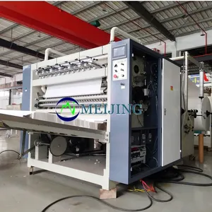 Full Automatic embossing rewinding cutting facial tissue paper production making machine manufacturing