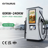 Chargeur rapide DC commercial de niveau 3 OEM NEUF 60kW 90kW 120kW pour véhicules électriques avec écran publicitaire