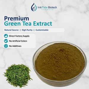 Extrait de thé vert 10:1 20:1, polyphénols de thé 50%-98%, EGCG 50% testé HPLC, vente en gros, OEM, ODM, directement de l'usine - Product Image 1
