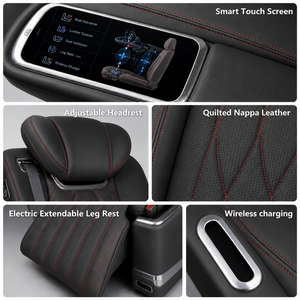 Sedile Auto in Pelle di Lusso Personalizzato 2026 con Logo OEM per Maybach VIP Van Vito W447 <span class=keywords><strong>Sprinter</strong></span> Toyota, Girevole a 360 Gradi - Product Image 3