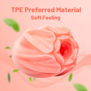 Yeni sıvı silikon mastürbasyon kupası karışık renk yarım seks bebek erkek eğlenceli mastürbasyon kupası lale yetişkin seks oyuncak erkek Masturbator - Product Image 2