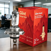 Phares halogènes super lumineux Glint OEM ODM, phare halogène pour voiture, phare antibrouillard étanche pour système d'éclairage automobile