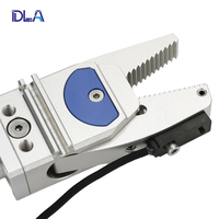 Pince pneumatique à double mâchoire pour robot, outil manuel mécanique, fixation pour prise de moulage EOAT, en alliage d'aluminium et caoutchouc de silicone, 500 tr/min