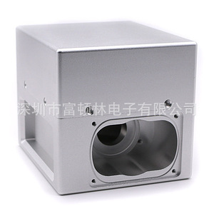 กล่องควบคุมอะลูมิเนียมอัลลอยด์ CNC ขัดเงา ความแม่นยำสูง กล่องหุ้มอุปกรณ์อิเล็กทรอนิกส์แบบกำหนดเอง - Product Image 2
