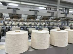 เส้นด้ายปั่นด้ายแกนฝ้าย100% 30วินาทีลวดลายดิบดูดซับความชื้นเป็นมิตรกับสิ่งแวดล้อมสำหรับถักและทอผ้า - Product Image 3