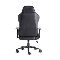 Chaise de jeu de course personnalisée par le fabricant, en cuir PU, accoudoirs 3D, repose-pieds rétractable, coussin cervical, hauteur réglable, Silla Gamer