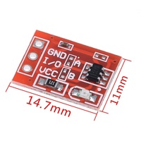 Module de bouton tactile capacitif autobloquant TTP223, kit de capteur de transformation à circuit unique