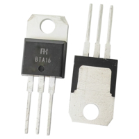 Tiristor en Serie TRIACS BTA16 600V 800V 16A para Aplicaciones de Función de Encendido/Apagado