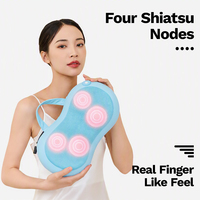 Nouvel oreiller de massage électrique vibrant Shiatsu EMOKA pour le cou