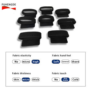 לוגו מותאם אישית ניילון רצועה אלסטי נשיפה ספורט כושר נשימות עם סרט קסם שאינו מפעל - Product Image 4