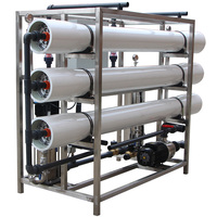 Système de filtration d'eau par osmose inverse (RO) commercial, machine à eau potable pure, machine de filtration pour la purification de l'eau de puits