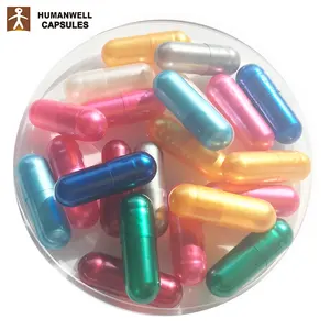 Certified BSE-FREE Empty Size 00 Gelatin Medicinal Capsules White And Purple Animal Safe At Competitive Prices